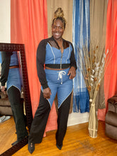 Load image into Gallery viewer, Denim Vibes Jogger Set
