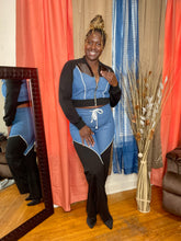Load image into Gallery viewer, Denim Vibes Jogger Set
